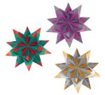 Feuilles de papier pliable étoile Bascetta, 75 g/m2