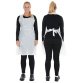 PE-schort gemarkeerd wit