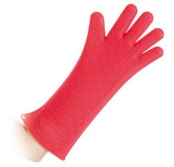 Gant en silicone 'HEATBLOCKER', rouge