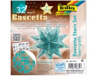 Feuilles de papier pliable étoile Bascetta, violet /