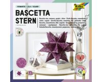 Feuilles de papier pliable étoile Bascetta, violet /