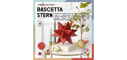 Feuilles de papier pliable étoile Bascetta, violet /
