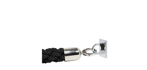 Corde pour poteau d'accueil CLASSIC, bronze / chrome