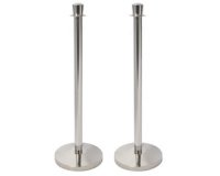 DE_SECURIT POTEAU ACC CHROME 2X