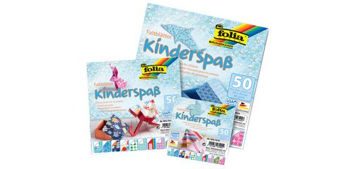 Feuilles de papier à plier AMUSANT POUR LES ENFANTS