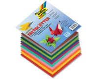Feuilles de papier origami à plier, 100 x 100 mm