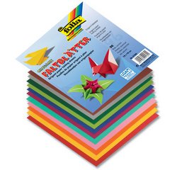 Feuilles de papier origami à plier, 100 x 100 mm
