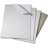 Carton gris, (L)400 x (H)500 mm, épaisseur: 2,5 mm