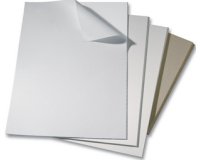 Carton gris, (L)400 x (H)500 mm, épaisseur: 1,5 mm