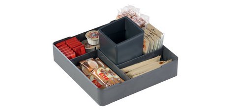 Plato de almacenamiento Estuche Coffee Point Duradero