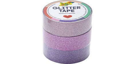 Plakband 'Glitter Tape' voor decoratie