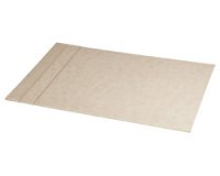 Desk pad, faux leather, 600 x 400 mm, beige