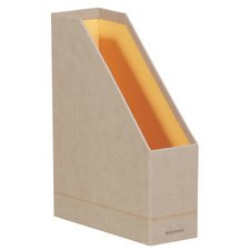 Tijdschriftenhouder, imitatieleer, A4