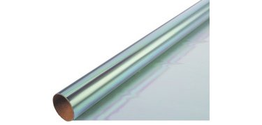 Irisierende Kunststofffolie, (l)700 mm x (B)2 m, transparent