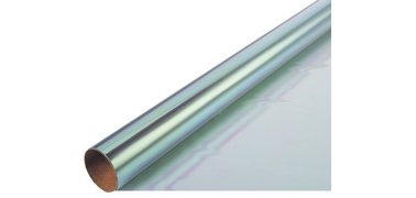 Film plastique irisé, (l)700 mm x (L)2 m, transparent