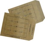 Pochettes Navette, kraft brun, sans gommage