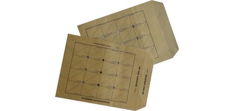 Pochettes Navette, kraft brun, sans gommage