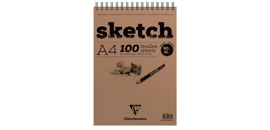 Bloc schetsen SKETCH, A4, 100 vellen