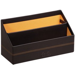 Rhodia letter holder 25x10x14cm - black