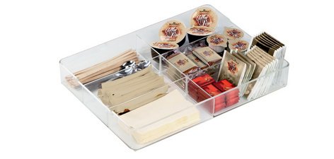 Plateau de rangement 'COFFEE POINT CADDY', acrylique