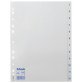 esselte Intercalaires en plastique, chiffres, A4, 1-12