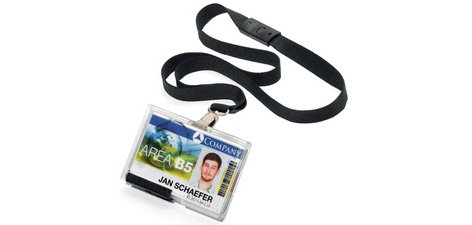 Porte-badge 'PUSH BOX MONO', pour 1 carte