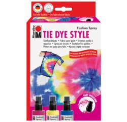 peinture textile à vaporiser 'Fashion-Spray', Set TIE