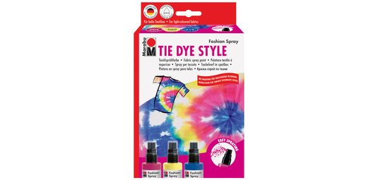 Textilsprühfarbe 'Fashion-Spray', Set TIE