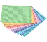 Carton à motif 'carreaux petit', 500x 700 mm, 300g /m2