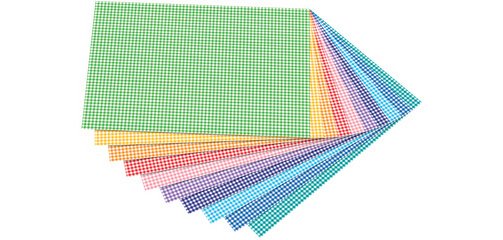 Carton à motif 'carreaux petit', 500x 700 mm, 300g /m2