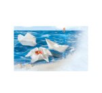 Feuilles de papier insubmersible, 200 x 200 mm, blanc