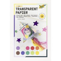 Papier transparent, 140 x 200 mm, 10 feuilles