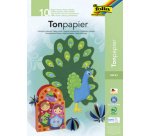 Bloc de papier de couleur, A3, 130 g/m2, 10 feuilles