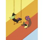 Bloc de papier de couleur, A4, 130 g/m2, 20 feuilles