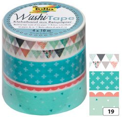 Rubans autocollants déco Washi-Tape BLUMENREIGEN