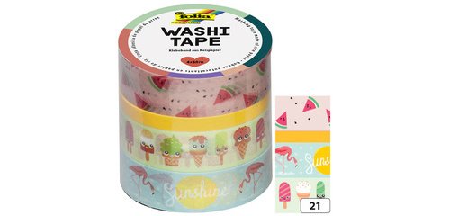 Decorative adhesive tapes Washi Tape TROPICAL