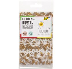 Zakje met platte bodem met kerstmotief