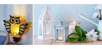 Lumière décorative LED, incl. piles