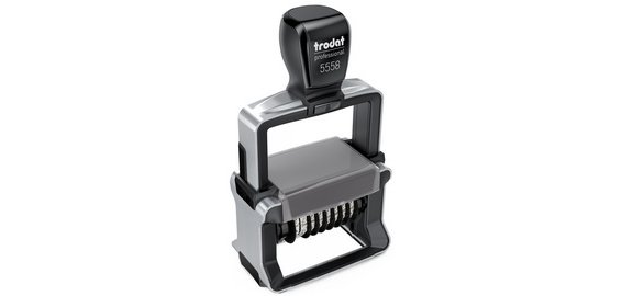 Trodat Tampon numéroteur Professional 5558 4.0, 8 positions