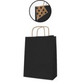 Sac en papier, kraft, petit, rouge
