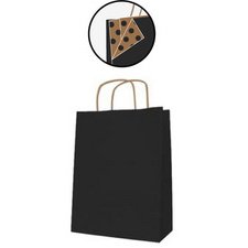 Sac en papier, kraft, petit, rouge