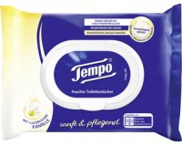 Lingette humide de toilette doux & soigneux