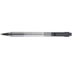 Stylo à bille rétractable BPS-Matic Medium, noir
