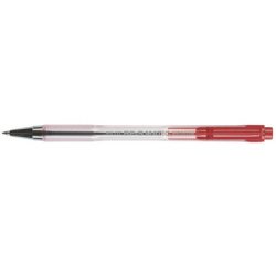 Stylo à bille rétractable BPS-Matic Medium, rouge