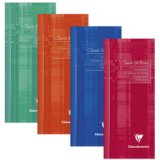 Carnet de bord enseignant piqué 8,5x20cm 32 pages Couleur aléatoire - Assortis