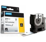 DYMO RHINO Etiquette industrielle auto-laminée noir/blanc