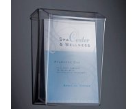 support mural pour prospectus ' acrylic', acrylique