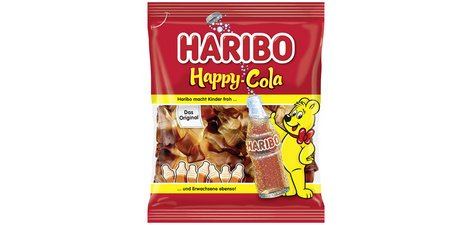 Bonbon gélifié aux fruits HAPPY COLA, sachet 175 g