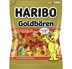 Bonbons HARIBO gélifiés aux fruits Goldbären - Sachet de 175 g