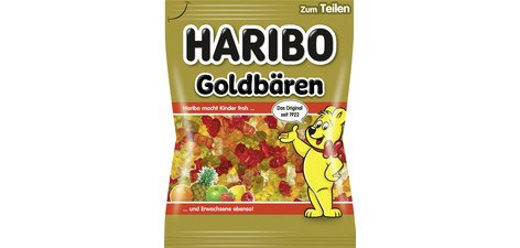 Bonbons HARIBO gélifiés aux fruits Goldbären - Sachet de 175 g